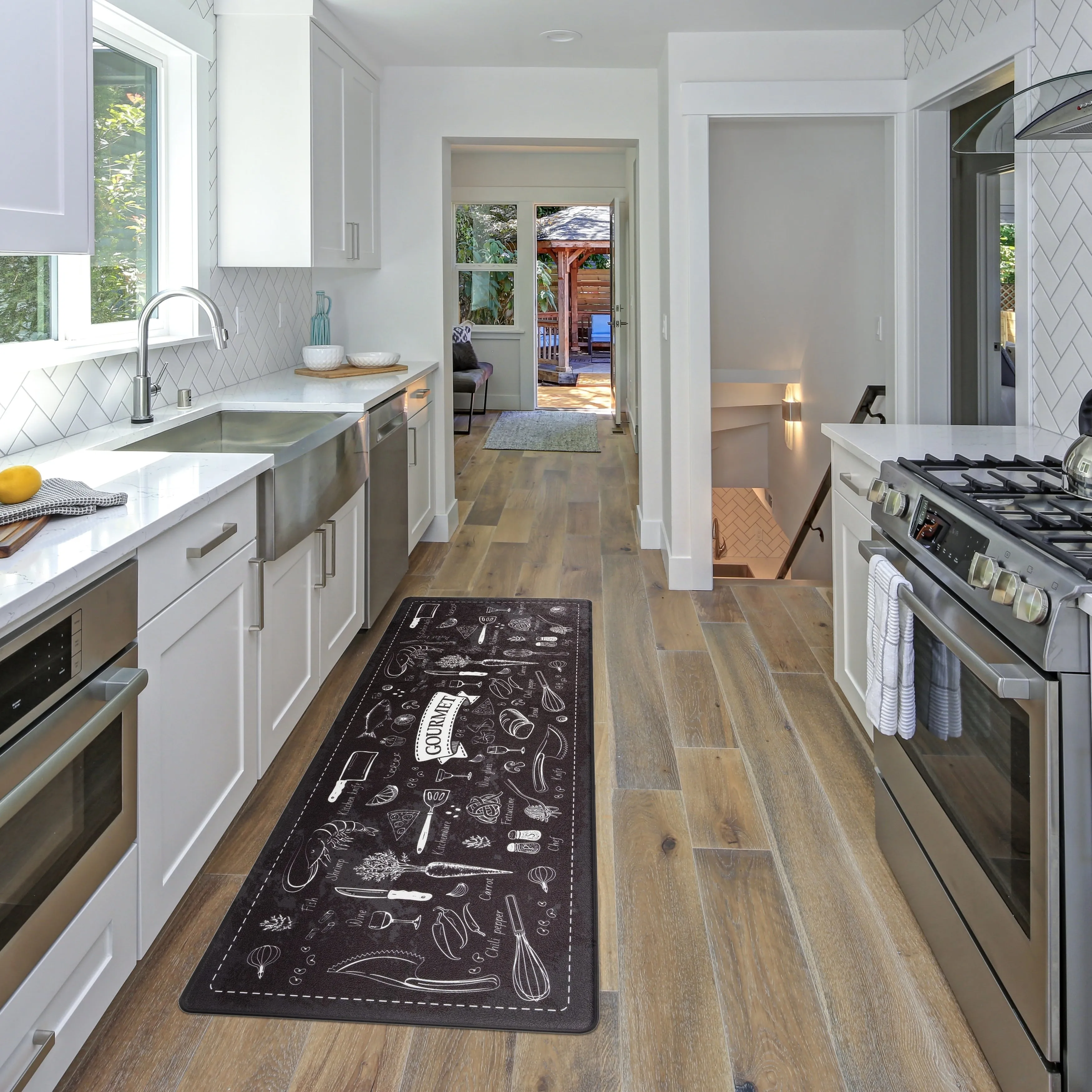 World Rug Gallery Gourmet Anti Fatigue Standing Mat