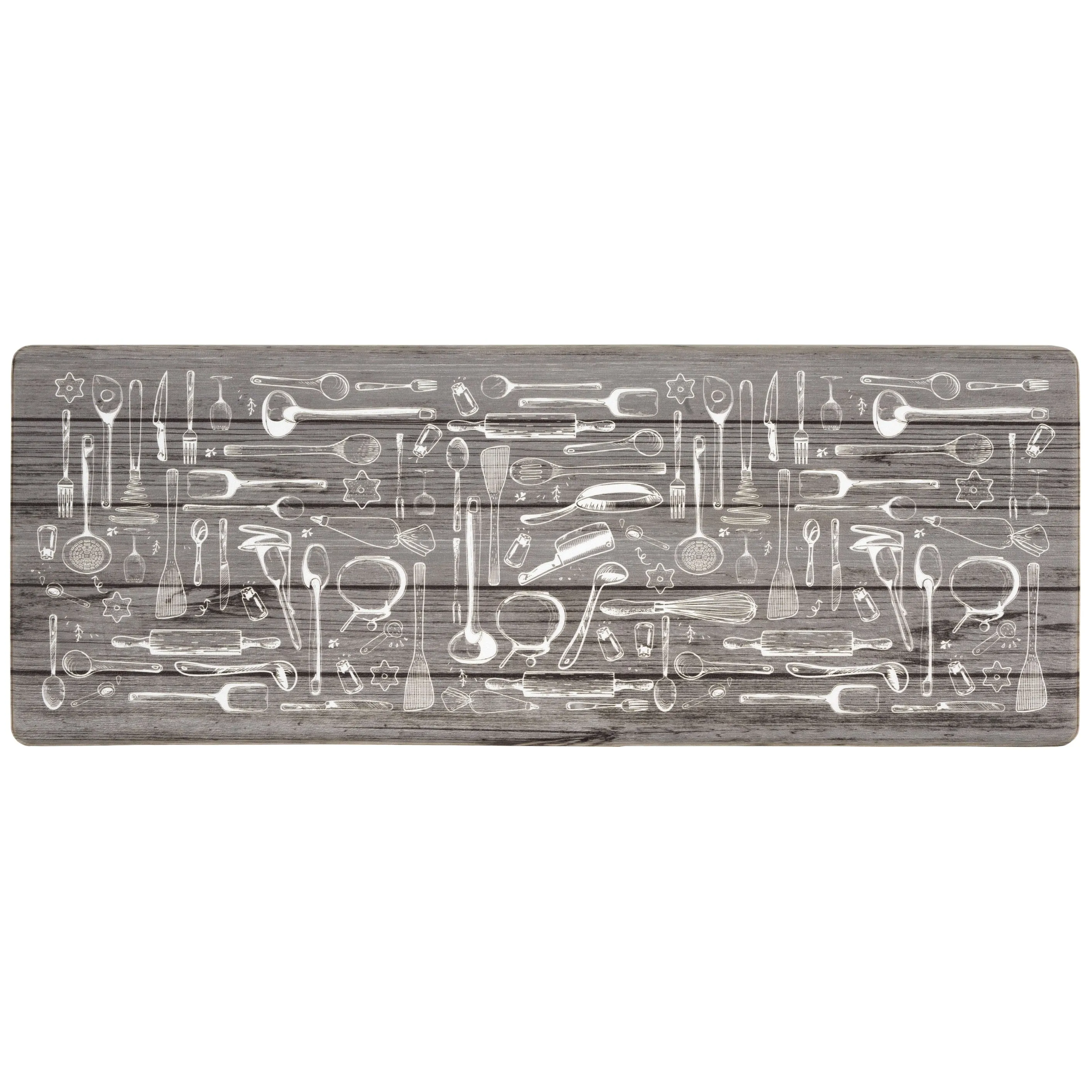 World Rug Gallery Kitchen Chef Anti Fatigue Standing Mat