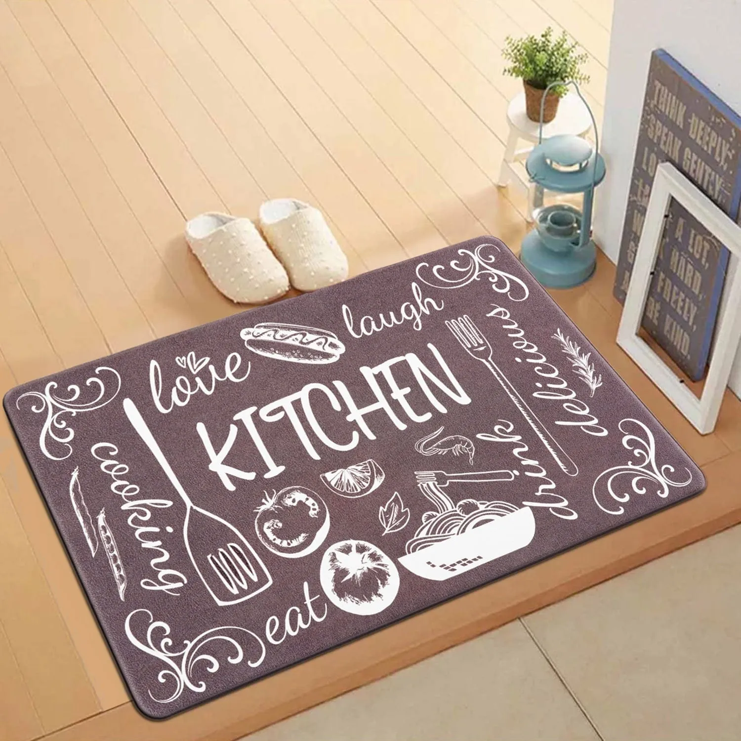 World Rug Gallery Kitchen Chef Anti-Fatigue Standing Mat