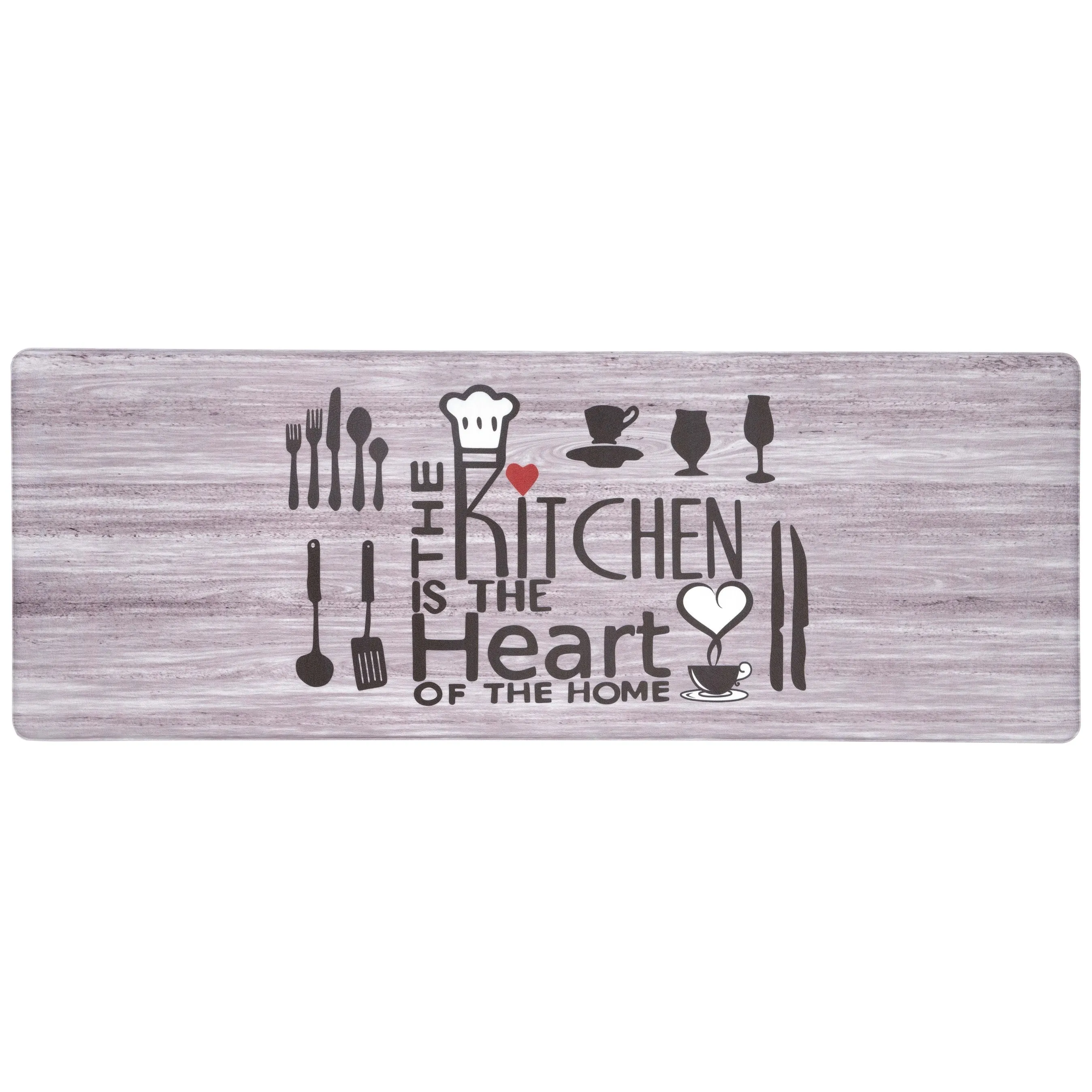 World Rug Gallery 'Kitchen is the Heart of the Home' Anti-fatigue Mat