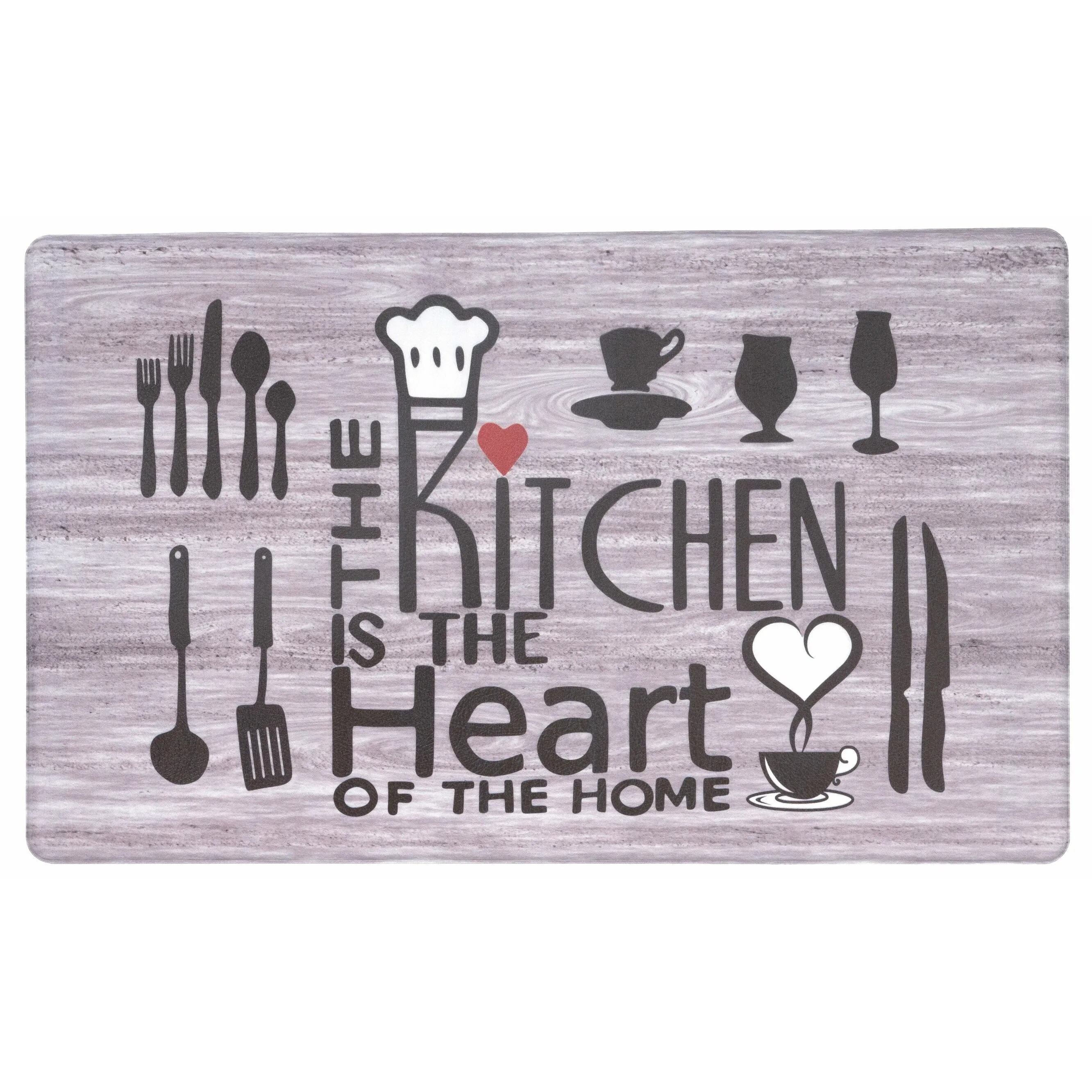 World Rug Gallery 'Kitchen is the Heart of the Home' Anti-fatigue Mat