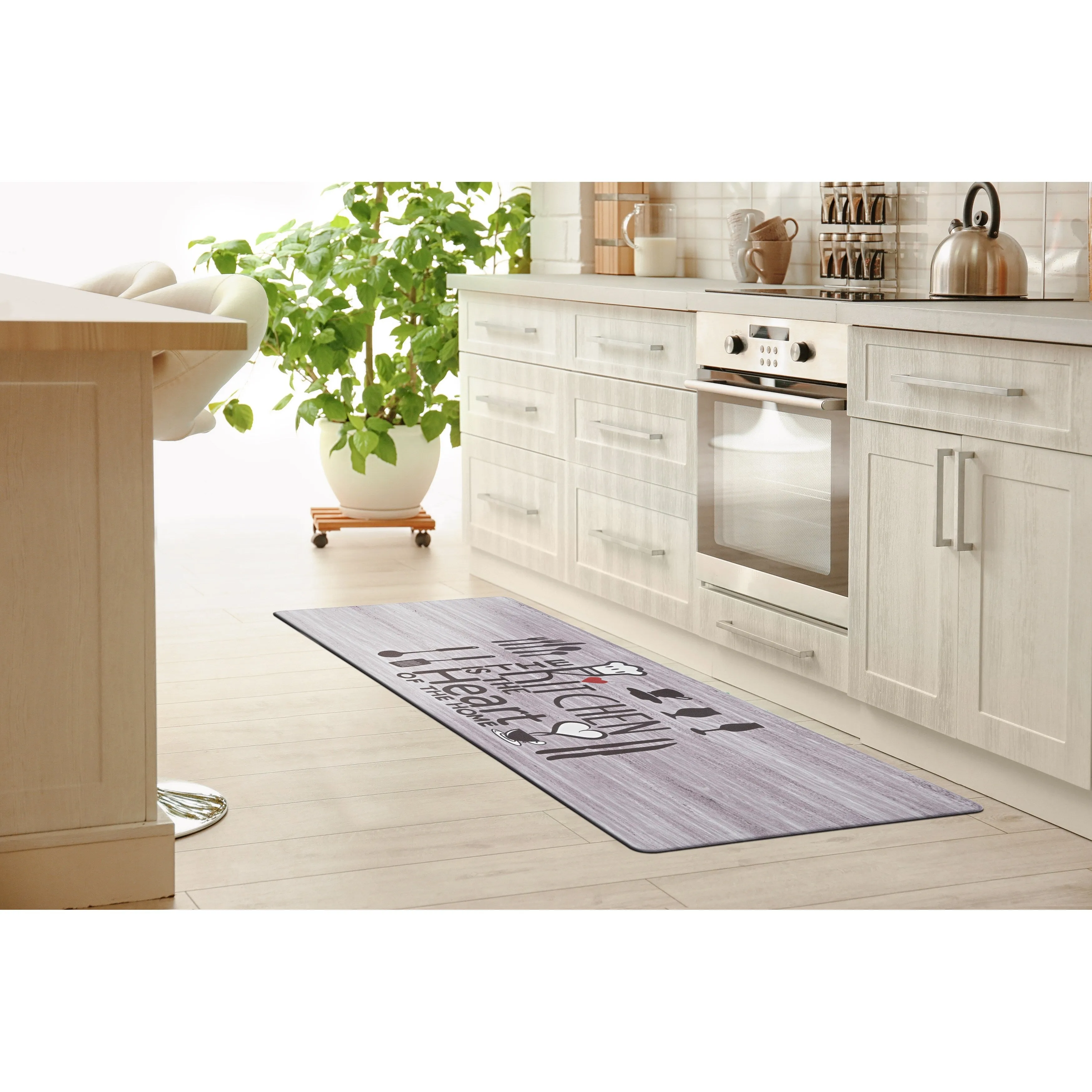 World Rug Gallery 'Kitchen is the Heart of the Home' Anti-fatigue Mat