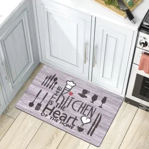 World Rug Gallery 'Kitchen is the Heart of the Home' Anti-fatigue Mat