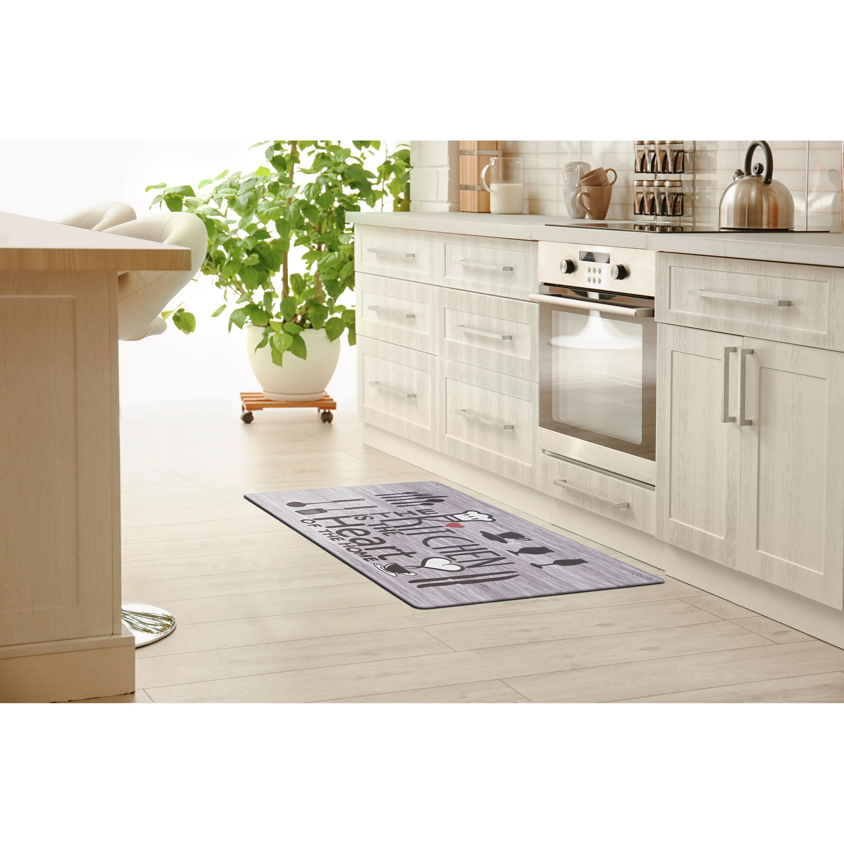 World Rug Gallery 'Kitchen is the Heart of the Home' Anti-fatigue Mat
