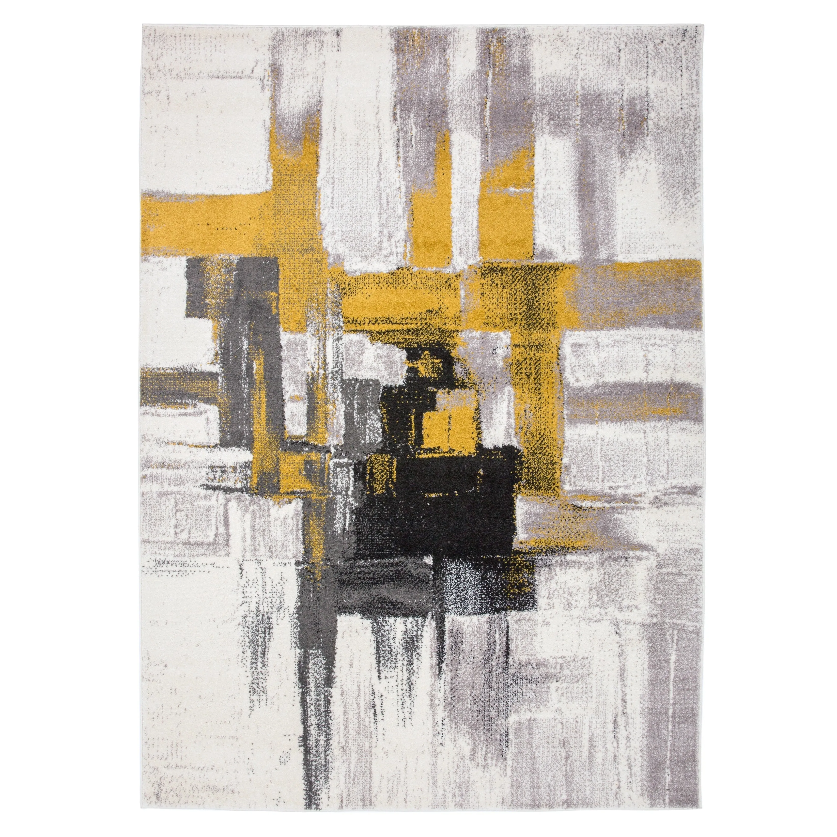 World Rug Gallery Modern Abstract Art Area Rug