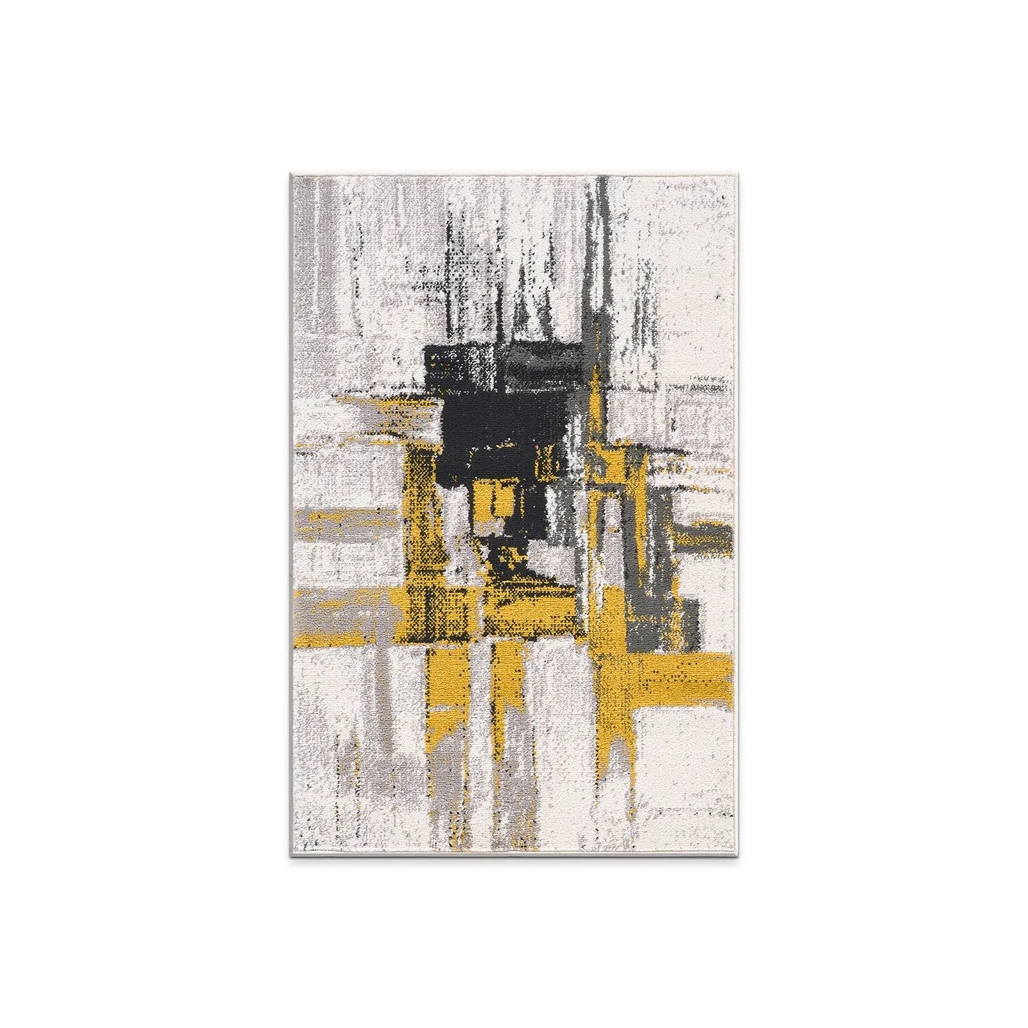 World Rug Gallery Modern Abstract Art Area Rug