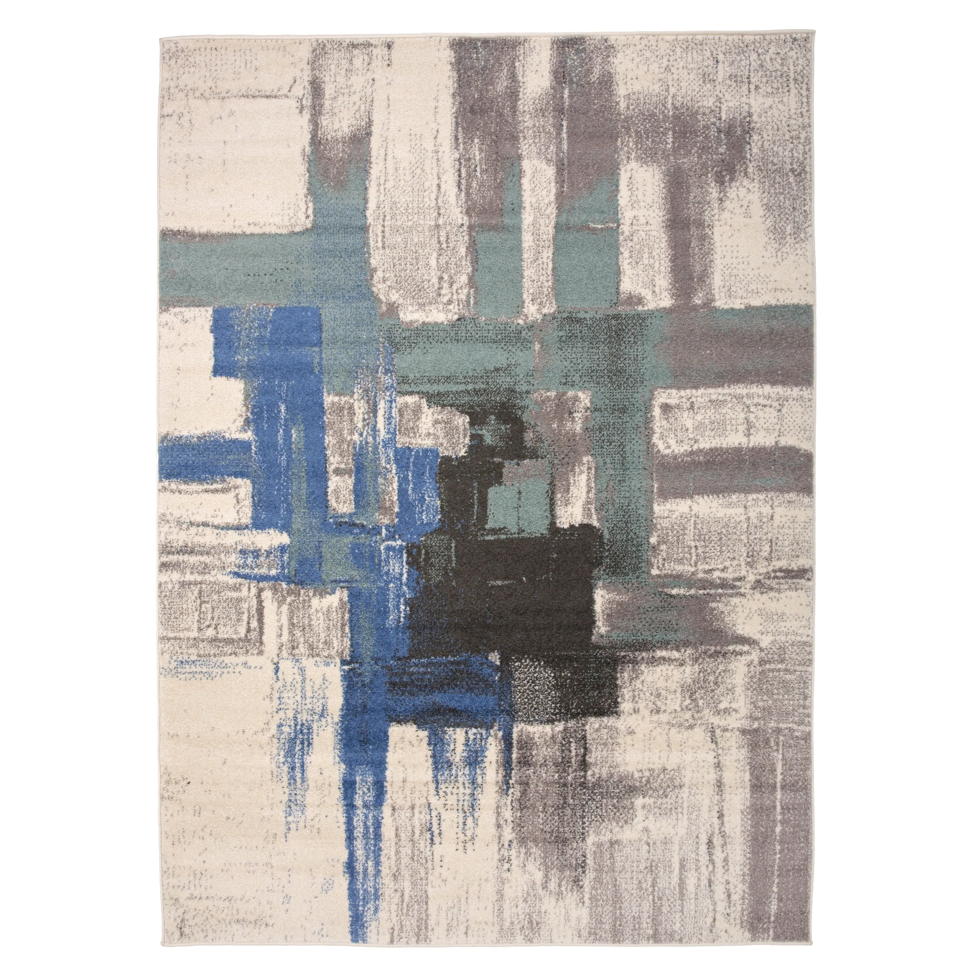World Rug Gallery Modern Abstract Art Area Rug