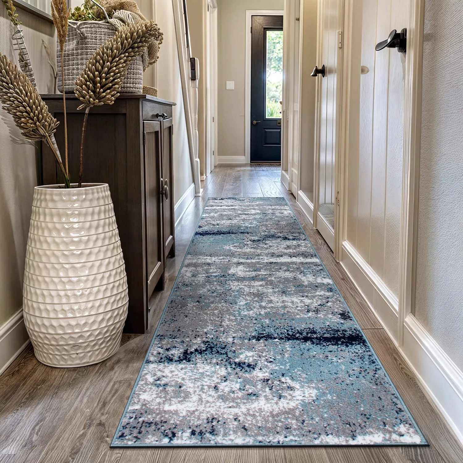 World Rug Gallery Modern Abstract Art Area Rug