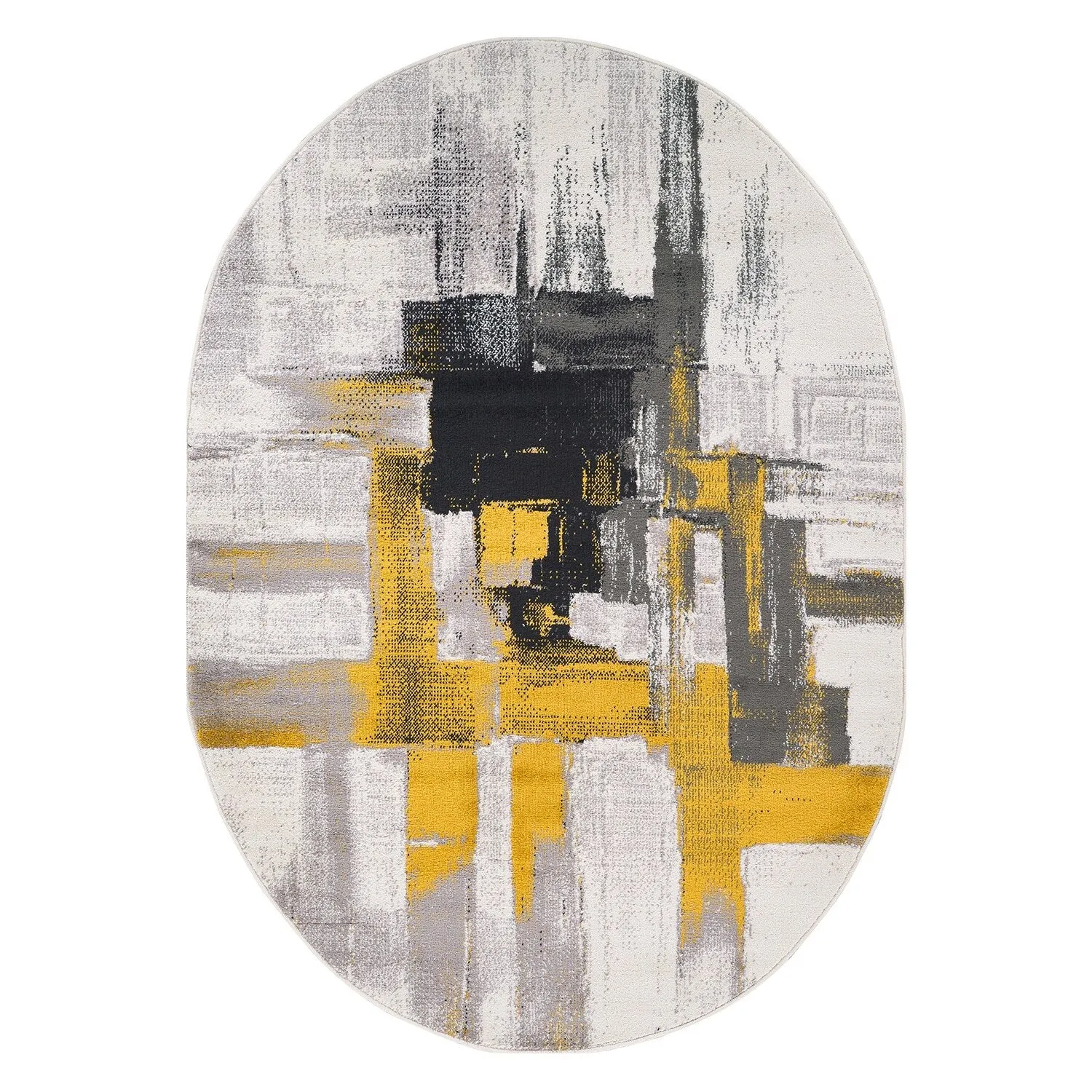 World Rug Gallery Modern Abstract Art Area Rug