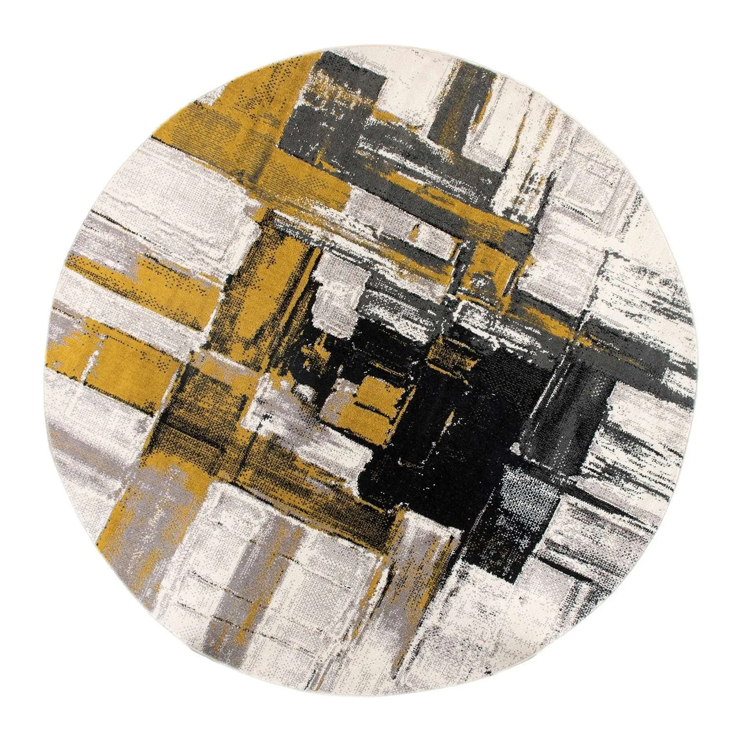World Rug Gallery Modern Abstract Art Area Rug