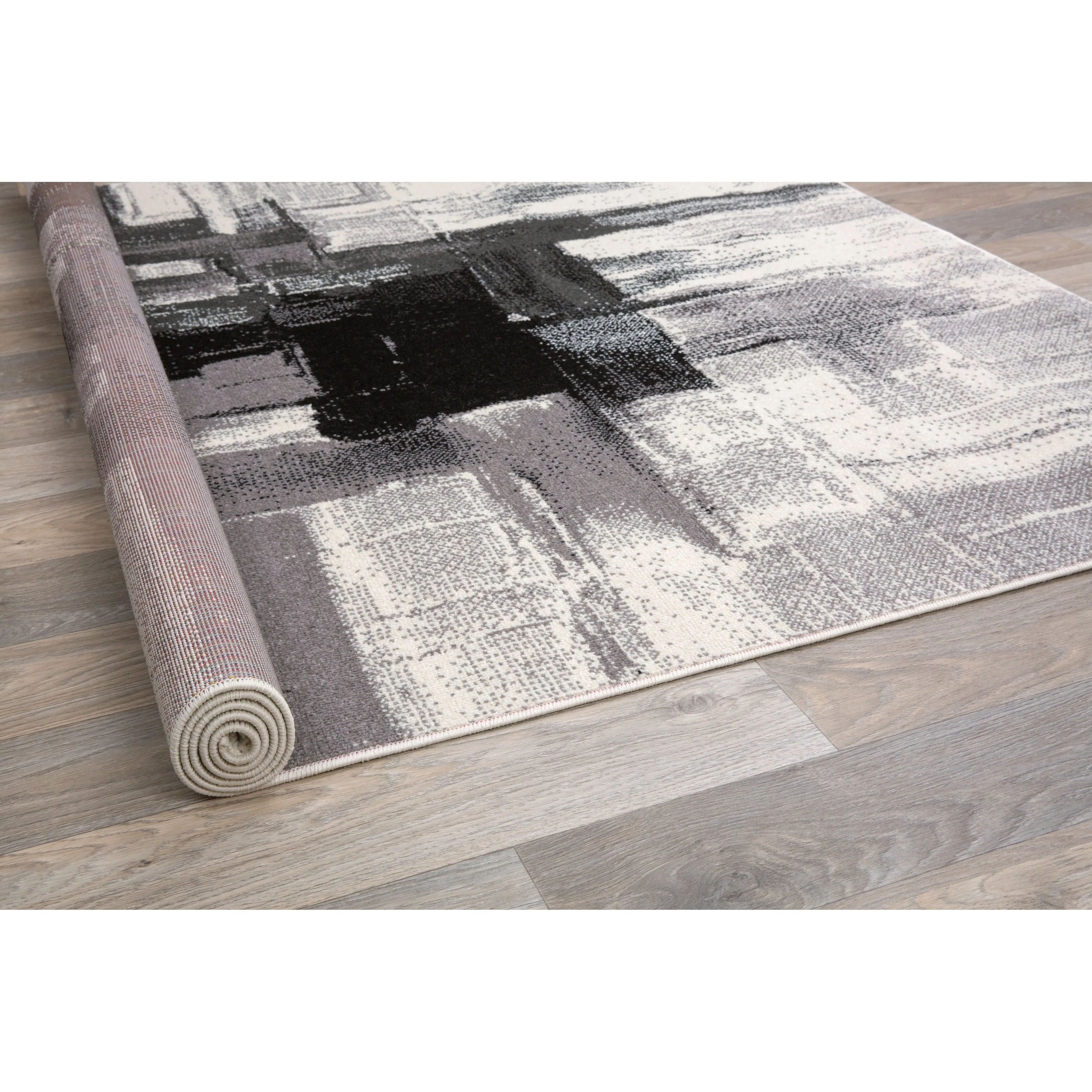 World Rug Gallery Modern Abstract Art Area Rug