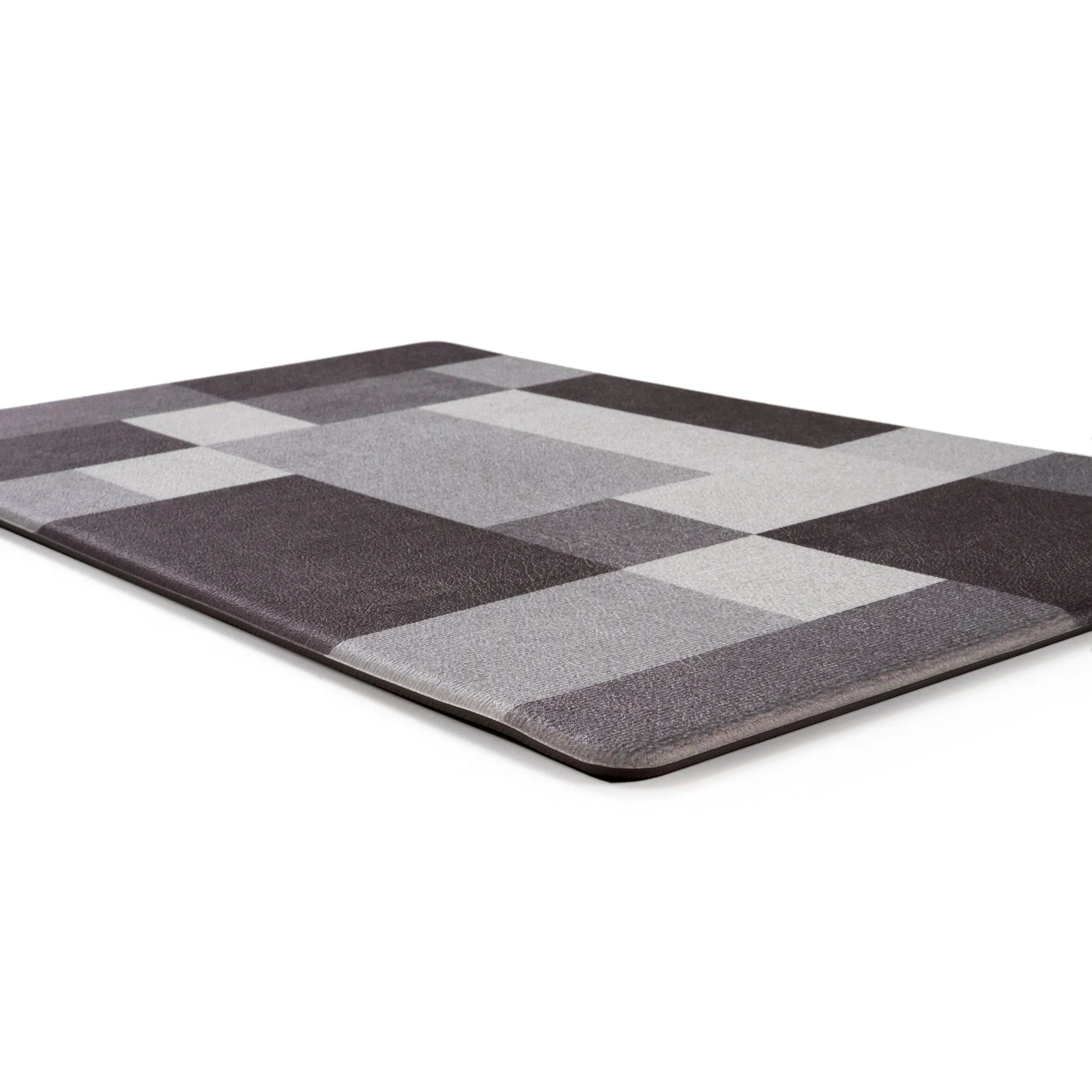 World Rug Gallery Modern Boxes Design Anti Fatigue Standing Mat