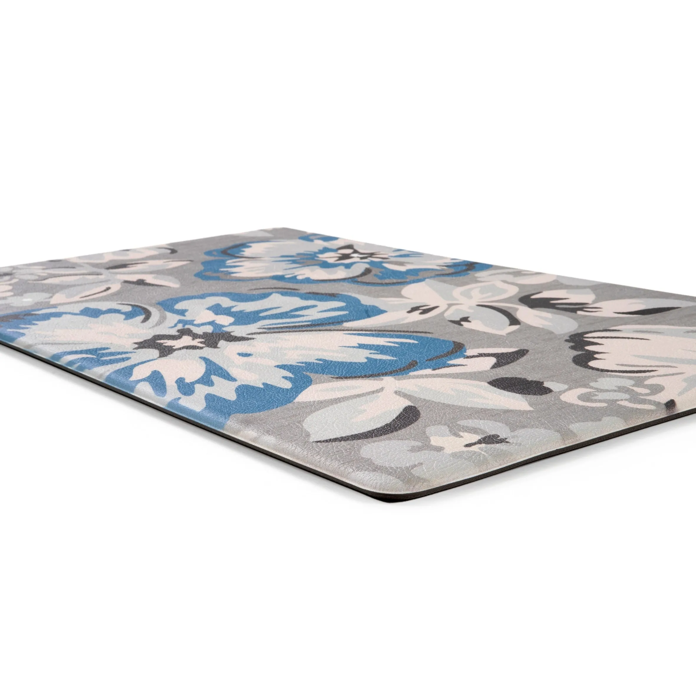 World Rug Gallery Modern Floral Anti Fatigue Standing Mat