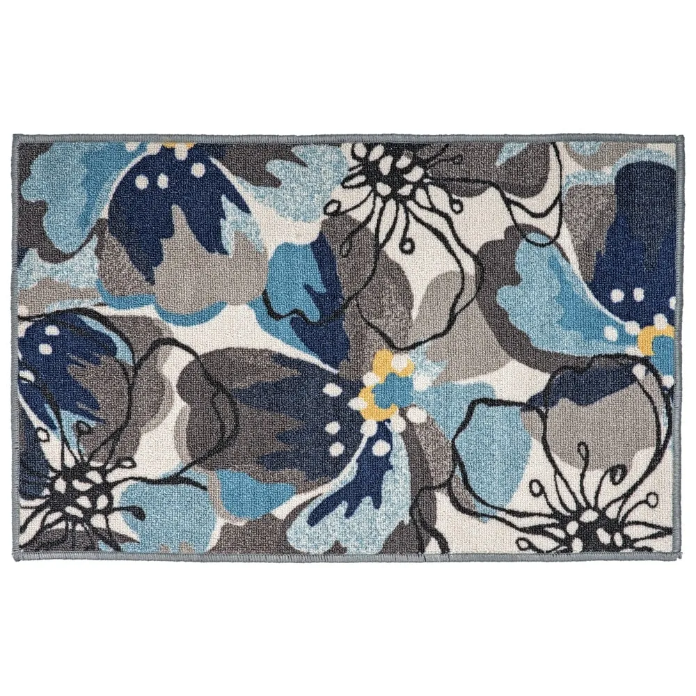 World Rug Gallery Modern Floral Non-Slip Area Rug