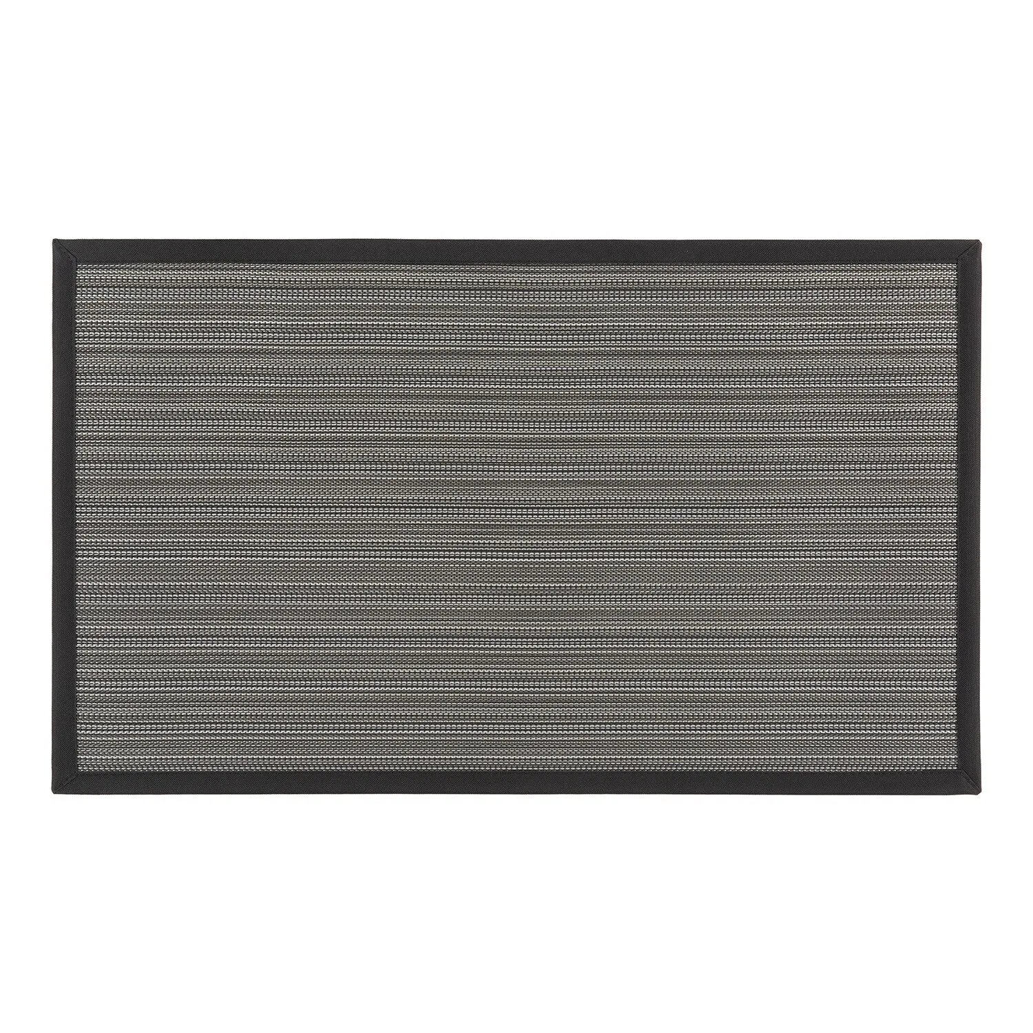 World Rug Gallery Stripe Textline Anti-Fatigue Standing Mat